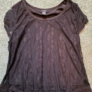 Rue 21 Lace Bandana Top